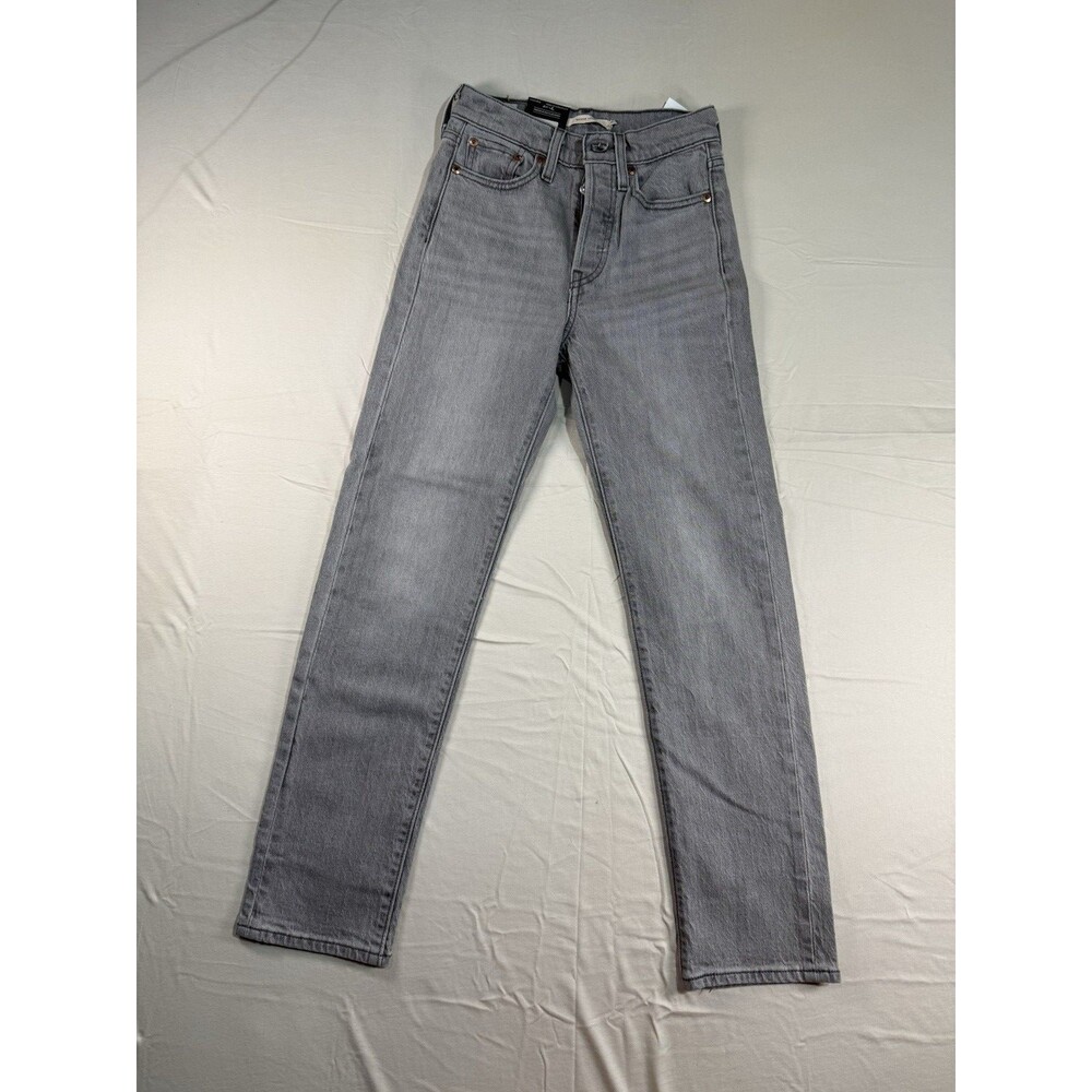 Levi’s Wedgie Straight Jeans – Size 24 x 28 – Gray (NWT)